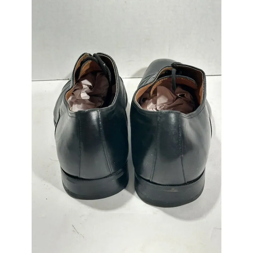 Florsheim‎ Shoes Mens 11 Corbetta Cap Toe Oxford 14180-001 Black Leather Lace Up